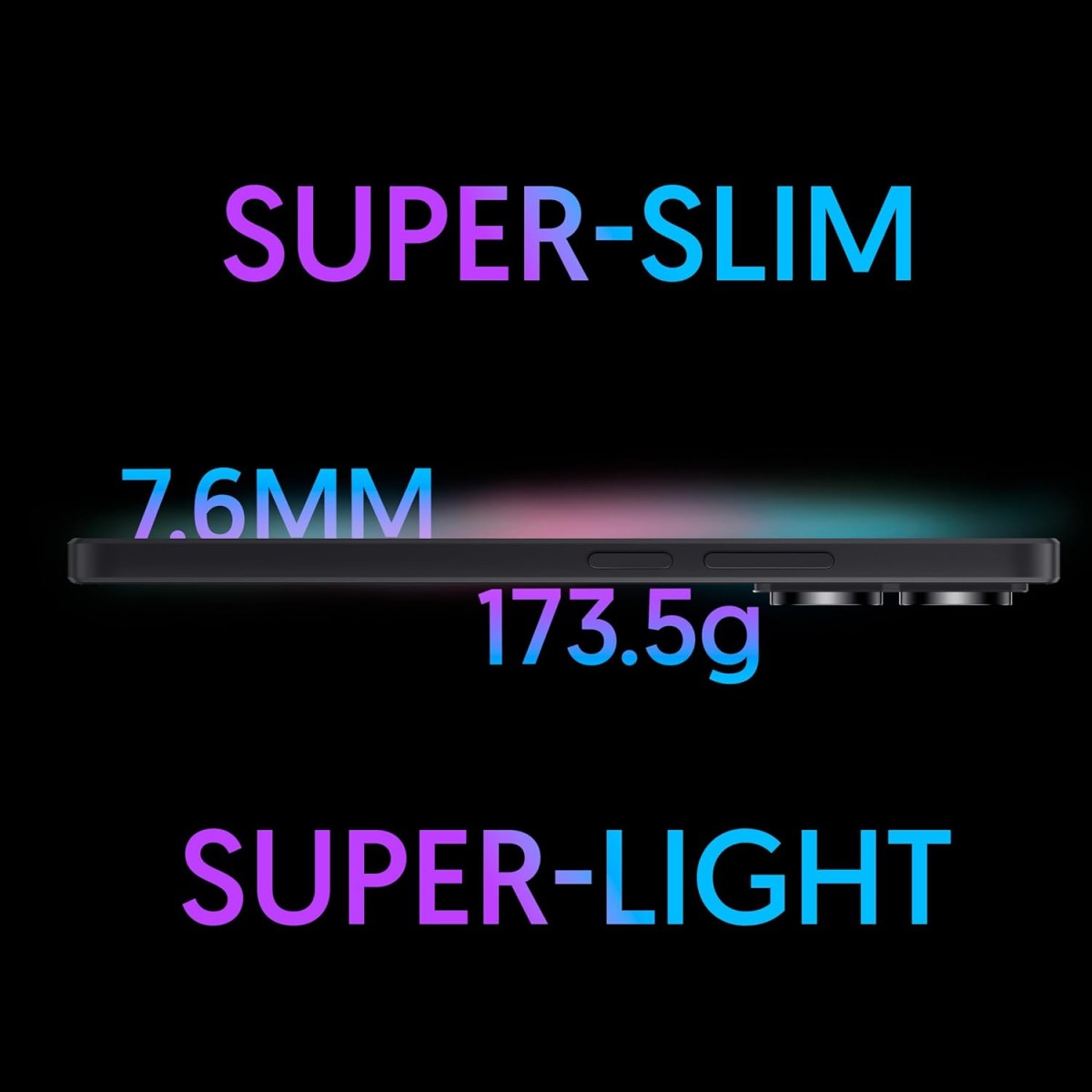 Redmi Note 13 5G (Stealth Black, 8GB RAM, 256GB Storage) | 5G Ready | 120Hz Bezel-Less AMOLED | 7.mm Slimmest Note Ever | 108MP Pro-Grade Camera