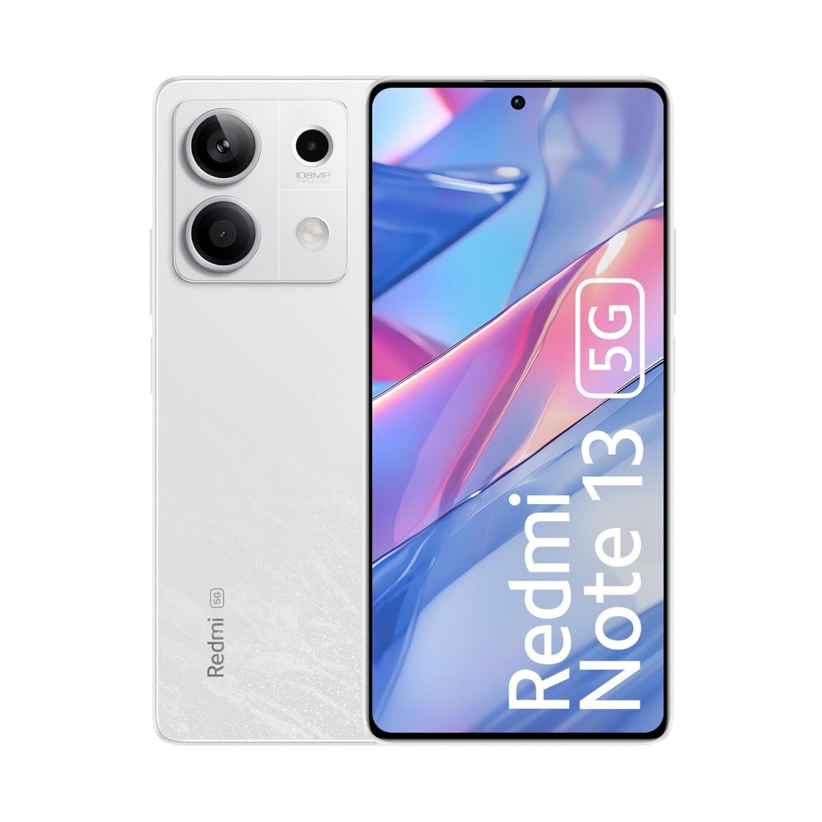 Redmi Note 13 5G (Stealth Black, 8GB RAM, 256GB Storage) | 5G Ready | 120Hz Bezel-Less AMOLED | 7.mm Slimmest Note Ever | 108MP Pro-Grade Camera