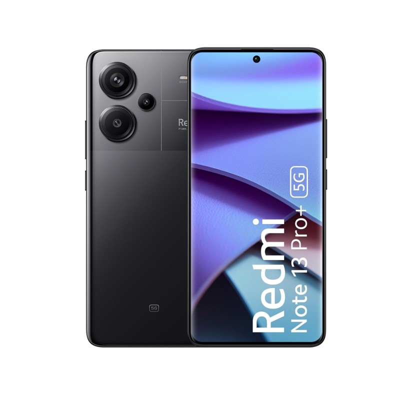 Redmi Note 13 Pro+ (Fusion Black, 8GB RAM, 256GB Storage) | World's First Mediatek 7200 Ultra 5G | 200MP Hi-Res Camera | 1.5K Curved AMOLED | 120W HyperCharge { open box } Redmi Note 13 Pro+ (Fusion Black, 8GB RAM, 256GB Storage) | World's First Mediatek 7200 Ultra 5G | 200MP Hi-Res Camera | 1.5K Curved AMOLED | 120W HyperCharge { open box }