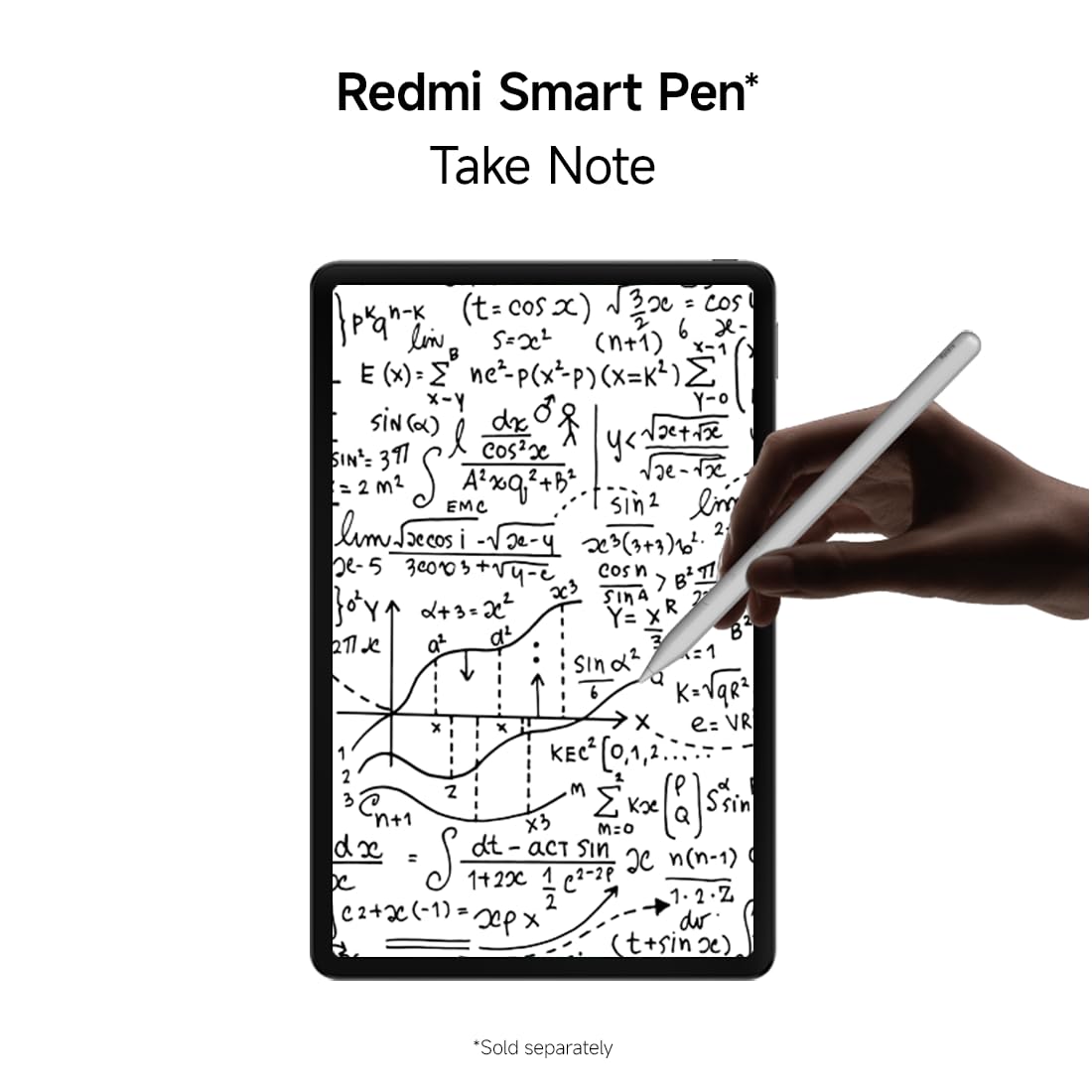 Redmi Smart Pen for Redmi Pad 2 & Pad 2 Pro | Smart Pen/Stylus for Tablet | 4096 Levels of Pressure Sensitivity | Ultra Low Latency Redmi Smart Pen for Redmi Pad 2 & Pad 2 Pro | Smart Pen/Stylus for Tablet | 4096 Levels of Pressure Sensitivity | Ultra Low Latency