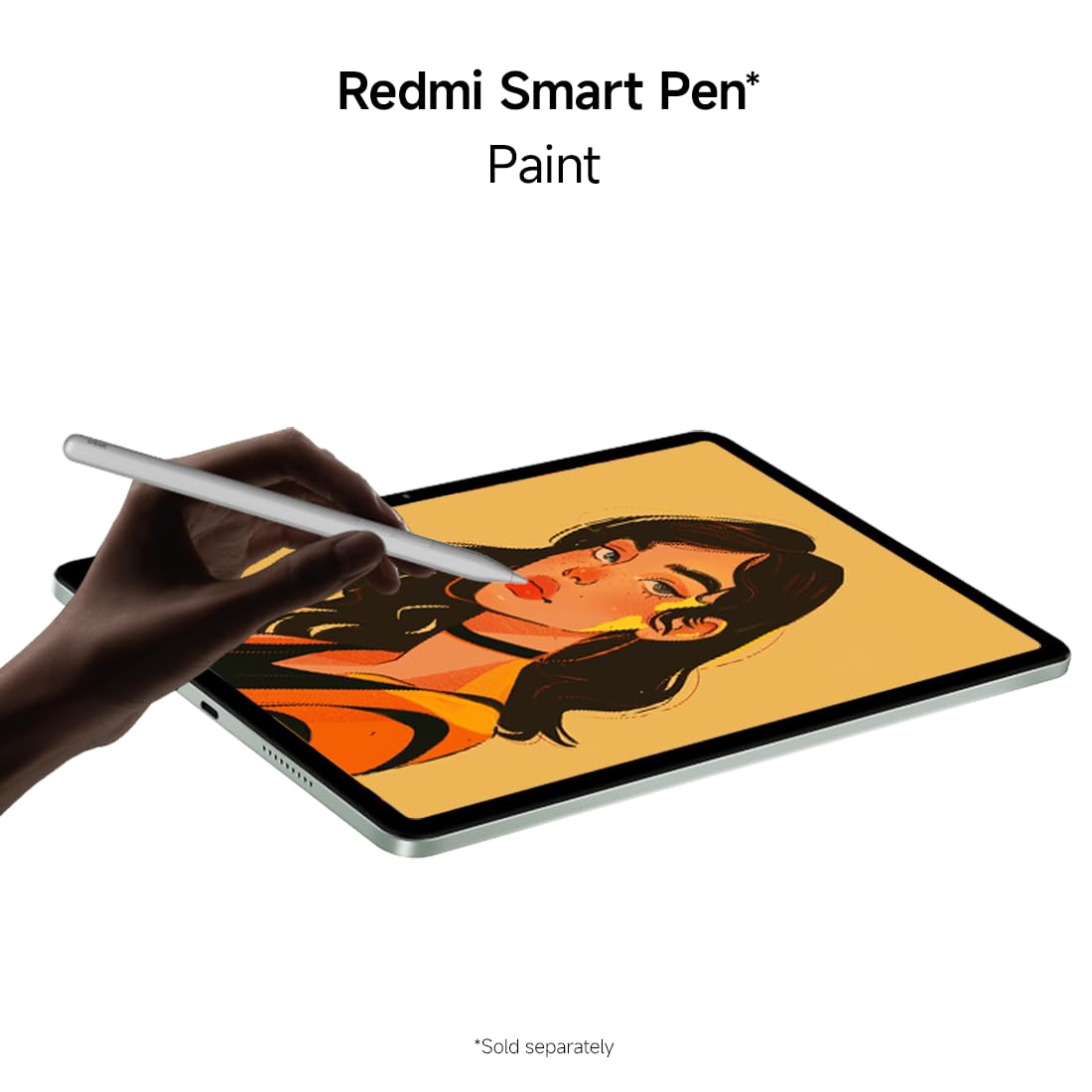 Redmi Smart Pen for Redmi Pad 2 & Pad 2 Pro | Smart Pen/Stylus for Tablet | 4096 Levels of Pressure Sensitivity | Ultra Low Latency Redmi Smart Pen for Redmi Pad 2 & Pad 2 Pro | Smart Pen/Stylus for Tablet | 4096 Levels of Pressure Sensitivity | Ultra Low Latency