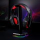 Redragon Scepter PRO HA300 with 10 RGB Lighting Modes and 4 USB Ports Headphone Stand