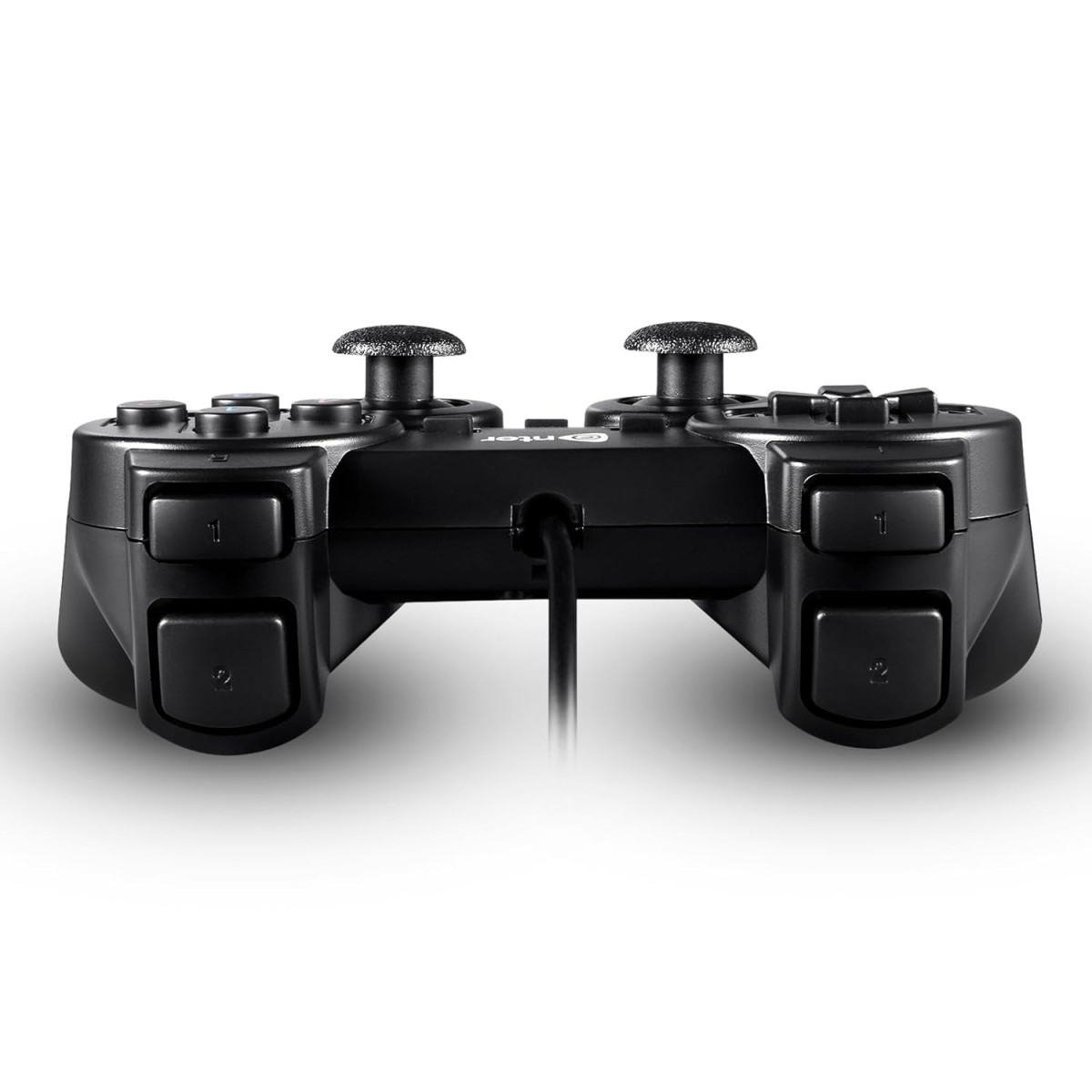 Enter GPV10 Wired USB Gamepad Controller with Dual Vibration, Compatible with PC/Windows/PS3/ Android TV