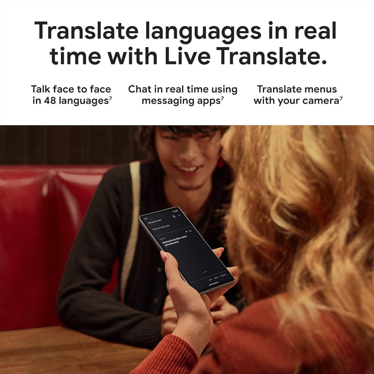 Google Pixel 7a 5G (Sea, 8GB RAM, 128GB Storage) (refurbished)