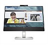 HP M24 23.8-inch(60.45 cm) FHD IPS 3-Sided Micro-Edge Screen, Eyesafe Certified,AMD FreeSync, 5 MP Webcam,75Hz, 99% sRGB,Flicker Free, 1xHDMI 1.4, 300 nits(459J4AA), M24 Webcam Monitor, Black