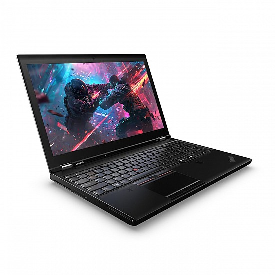 (Refurbished) Lenovo ThinkPad P50 6th Gen Intel Core i7 Workstation FHD Laptop (16 GB DDR4 RAM, 256 GB SSD, 15.6" (39.6 cm) FHD, 4GB GDDR5 NVIDIA Graphics Card, Windows 11, MS Office), Black