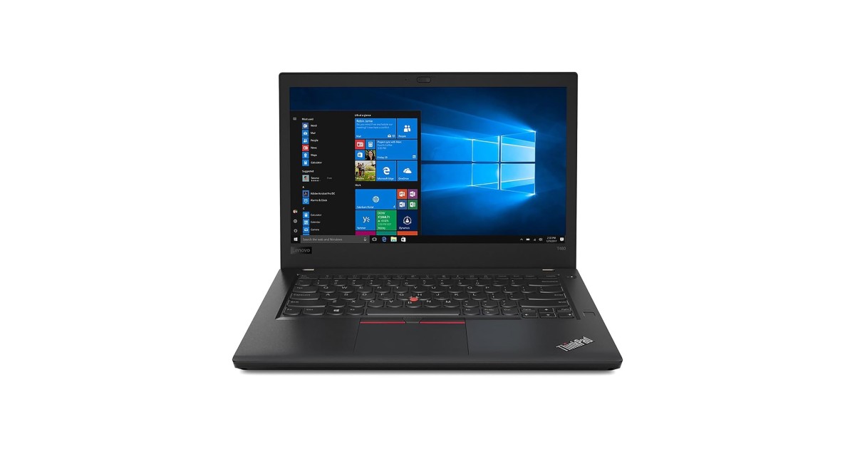 (Refurbished) Lenovo ThinkPad T480 Intel Core i7 8th Gen 14-inch Full ...