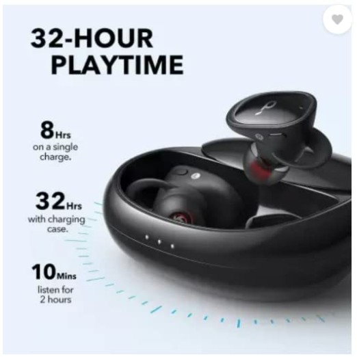 Soundcore by Anker Liberty 2 True Wireless Bluetooth Headset (Black) Soundcore by Anker Liberty 2 True Wireless Bluetooth Headset (Black)