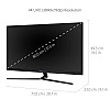 ViewSonic VX3211-4K-MHD 32 inch VA Technology 4K Ultra HD Resolution Monitor (Dual HDMI, DP Port, 300 nits Brightness, Dual Speakers, PIP Enabled, HDR10, AMD FreeSync, 95% NTSC, Stylish), 