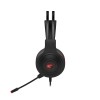 Havit H2011d Wired Gaming Headset with Boom Mic, Red LED Light and 3D Surround Sound for PC, Laptop, PS4, Xbox, Switch Havit H2011d Wired Gaming Headset with Boom Mic, Red LED Light and 3D Surround Sound for PC, Laptop, PS4, Xbox, Switch
