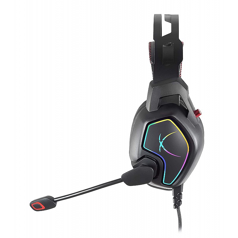 Cosmic Byte Equinox Europa 7.1 USB Dual Driver Gaming Headset with Software, Spectra RGB LED and ENC Microphone