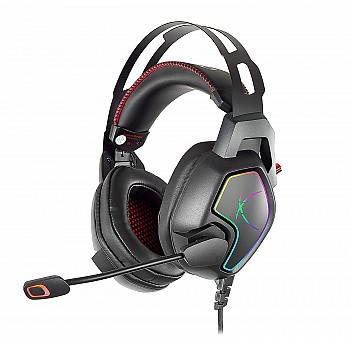 Cosmic Byte Equinox Europa 7.1 USB Dual Driver Gaming Headset with Software, Spectra RGB LED and ENC Microphone