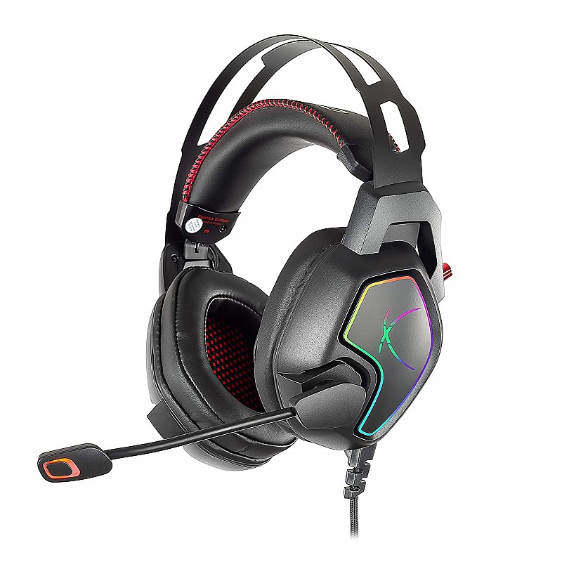 Cosmic Byte Equinox Europa 7.1 USB Dual Driver Gaming Headset with Software, Spectra RGB LED and ENC Microphone