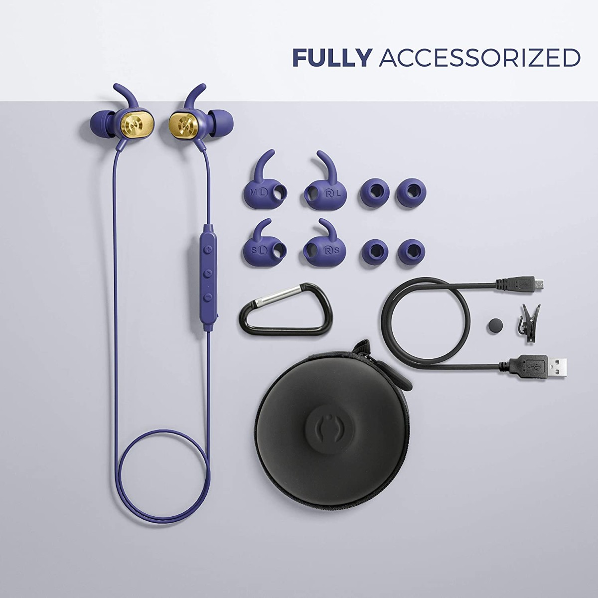 MuveAcoustics Strike MA-1060IB Bluetooth Wireless Earphones