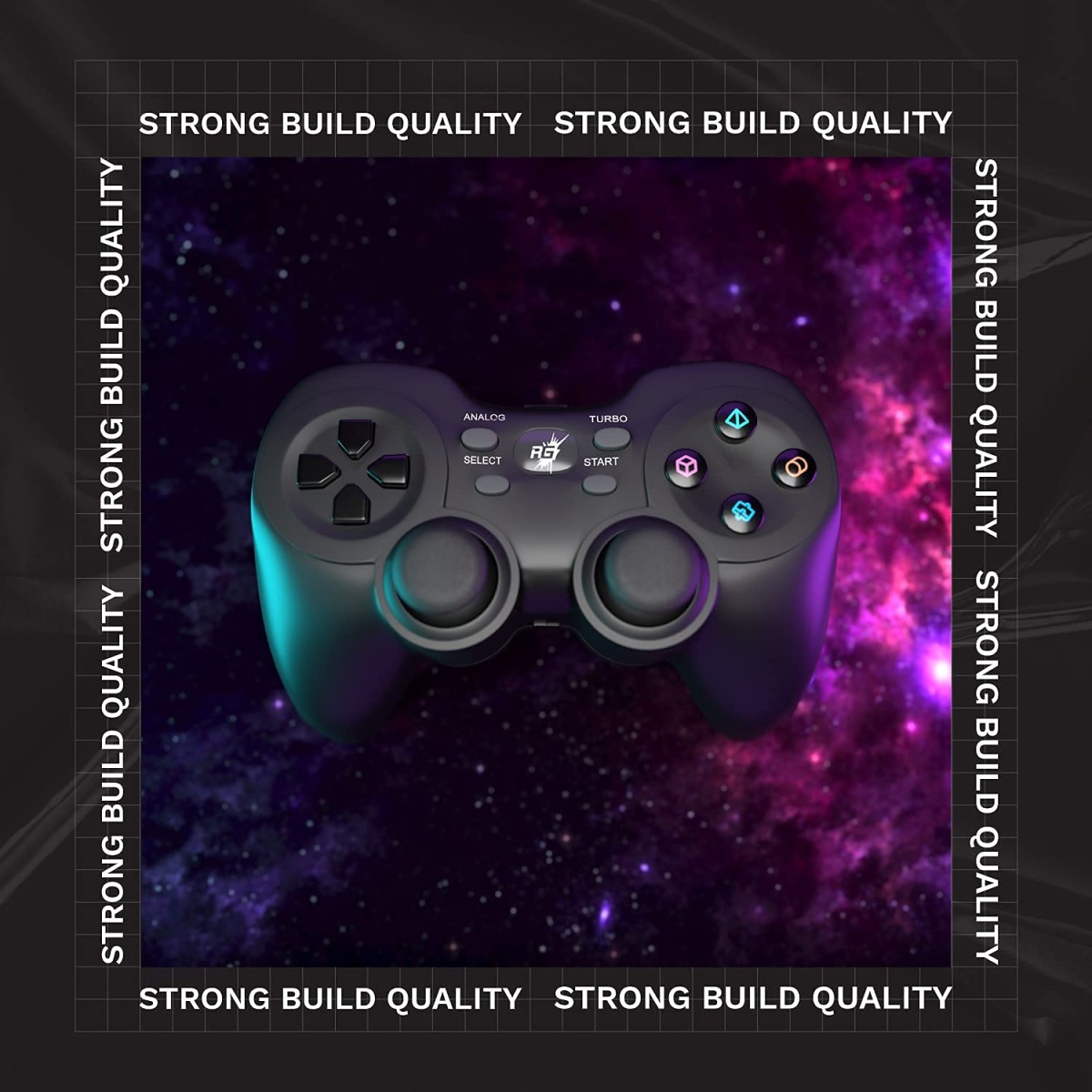 Redgear Elite v2 Wireless Gamepad Black