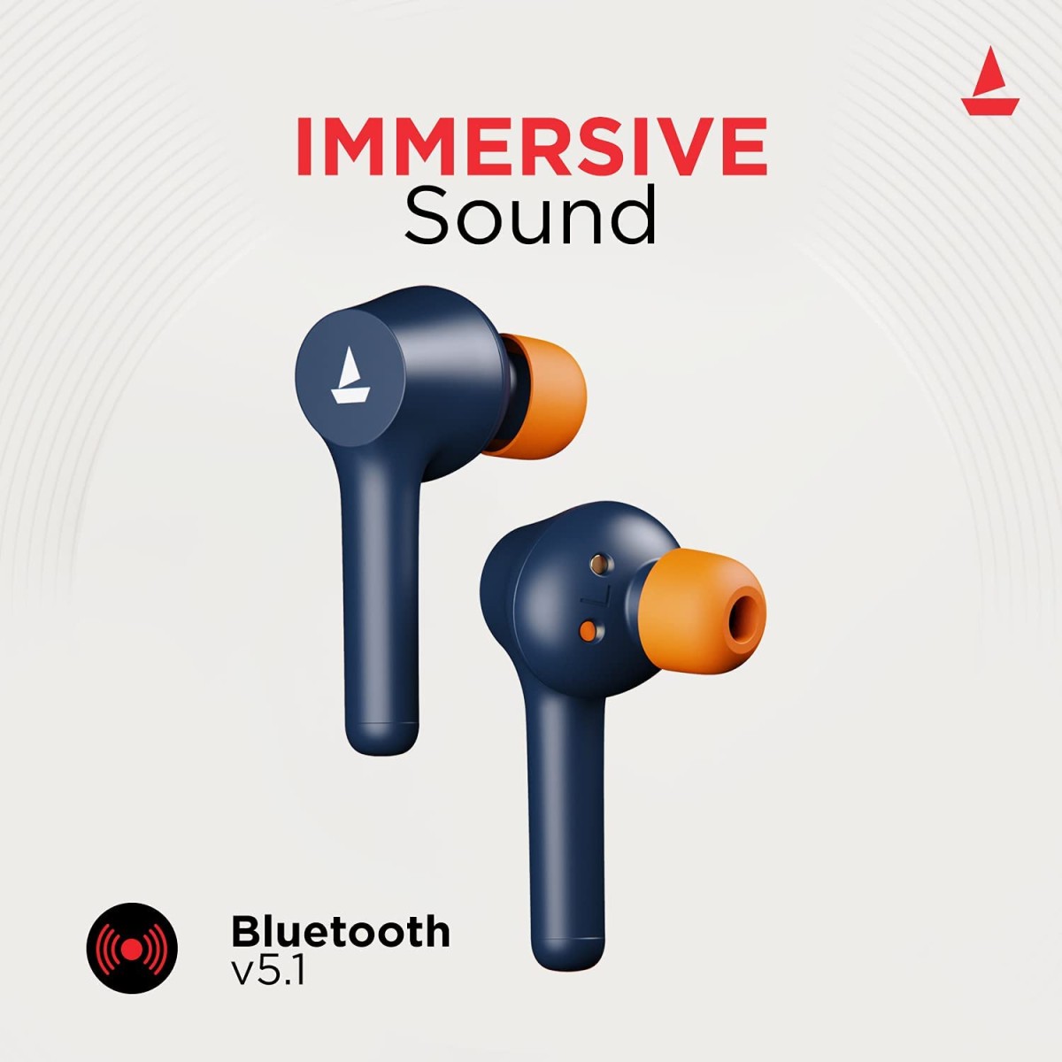 boAt Airdopes 281 Pro Truly Wireless Bluetooth in Ear Earbuds with Mic (Blue Flame)