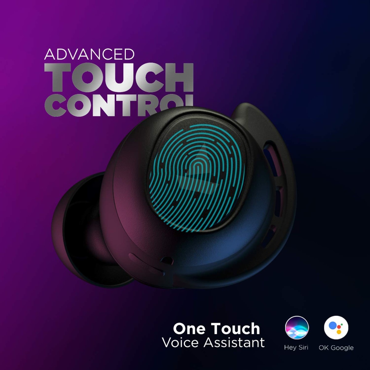 Boat airdopes 441 bluetooth truly wireless in ear earbuds with mic active black