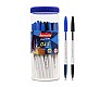 Reynolds 045 CARBURE 25 PENS JAR, 20BLUE & 5 BLACK Ball Pen