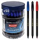 Reynolds Aeroslim Ball Pens | Blue,  Ink | Jar of Ballpoint Pens | 50 Count 