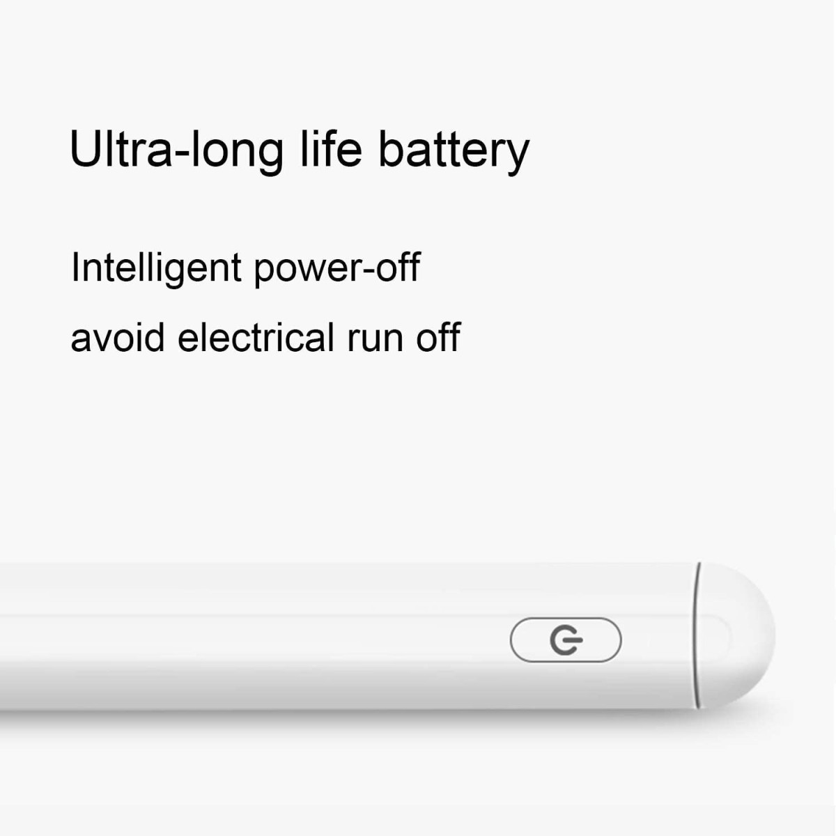 Robustrion Active Stylus with Palm Rejection and Tilt Sensor Pencil Alternative Compatible with Apple iPad 6th 7th 8th 9th Generation 10.2 inch