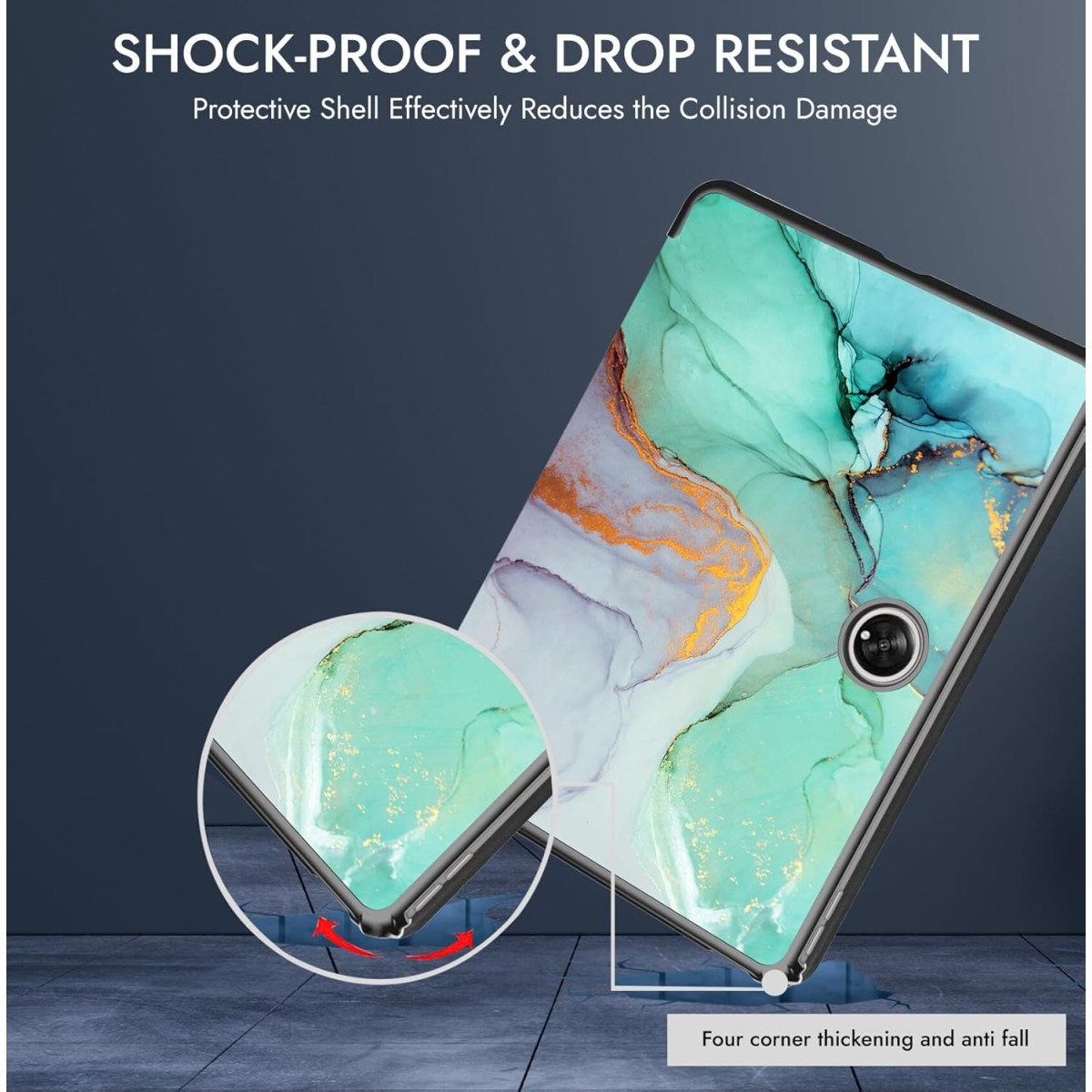 Robustrion Cover Case for OnePlus Pad 2 12.1 inch Cover, Flip Cover Case for OnePlus Pad 2 12.1 inch [Auto Sleep Wake Support] - Dark Green