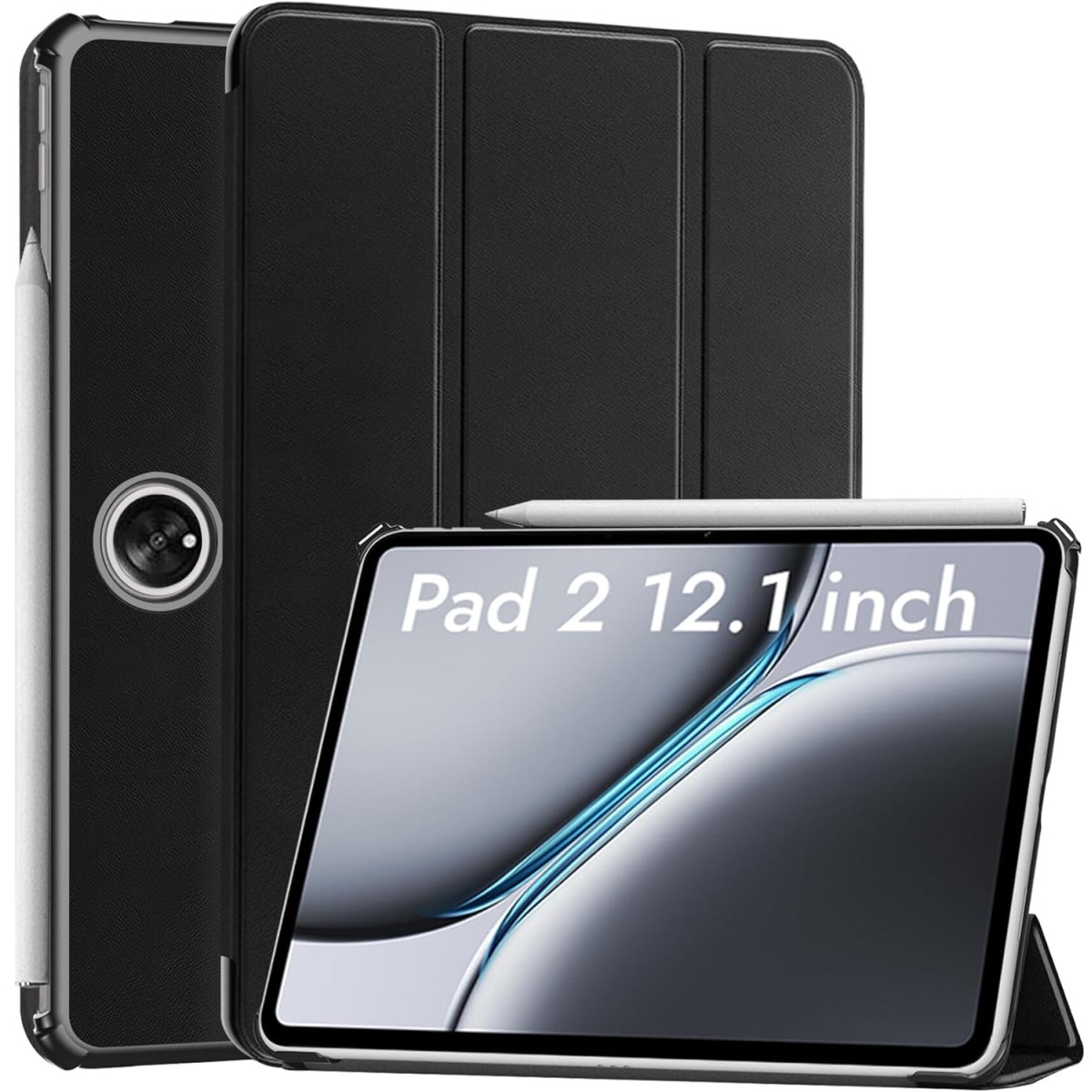 Robustrion Cover Case for OnePlus Pad 2 12.1 inch Cover, Flip Cover Case for OnePlus Pad 2 12.1 inch [Auto Sleep Wake Support] - Dark Green