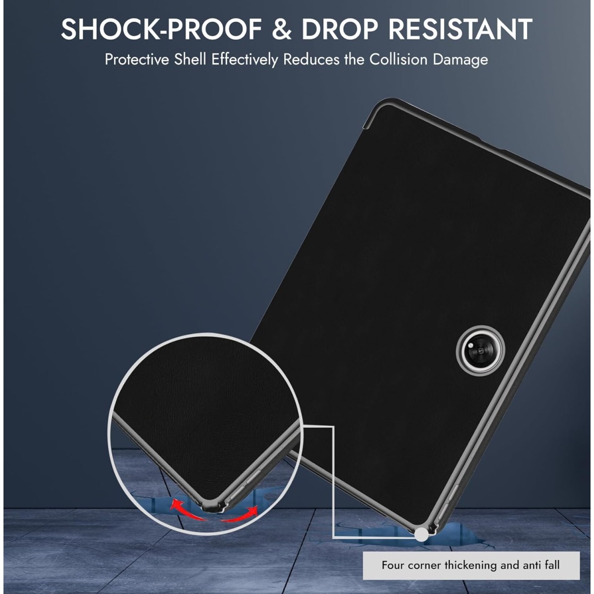 Robustrion Cover Case for OnePlus Pad 2 12.1 inch Cover, Flip Cover Case for OnePlus Pad 2 12.1 inch [Auto Sleep Wake Support] - Dark Green