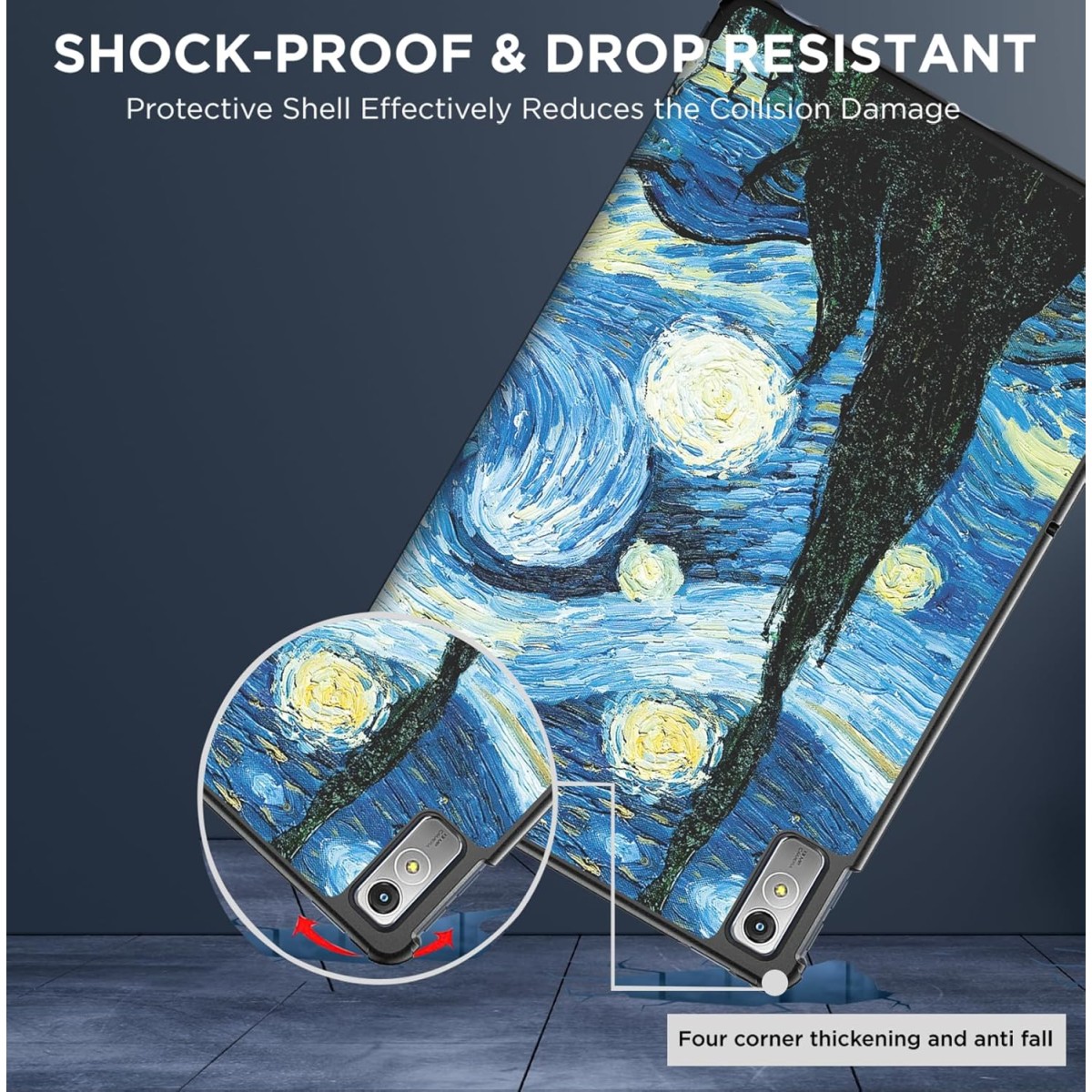 Robustrion Cover for Lenovo Tab P11 2nd Gen 11.5 inch Cover Case, Flip Stand Cover Case for Lenovo P11 2nd Generation Tablet 11.5 inch (ZABG0285IN) TB-350FU [Supports Auto Sleep Wake] - Black