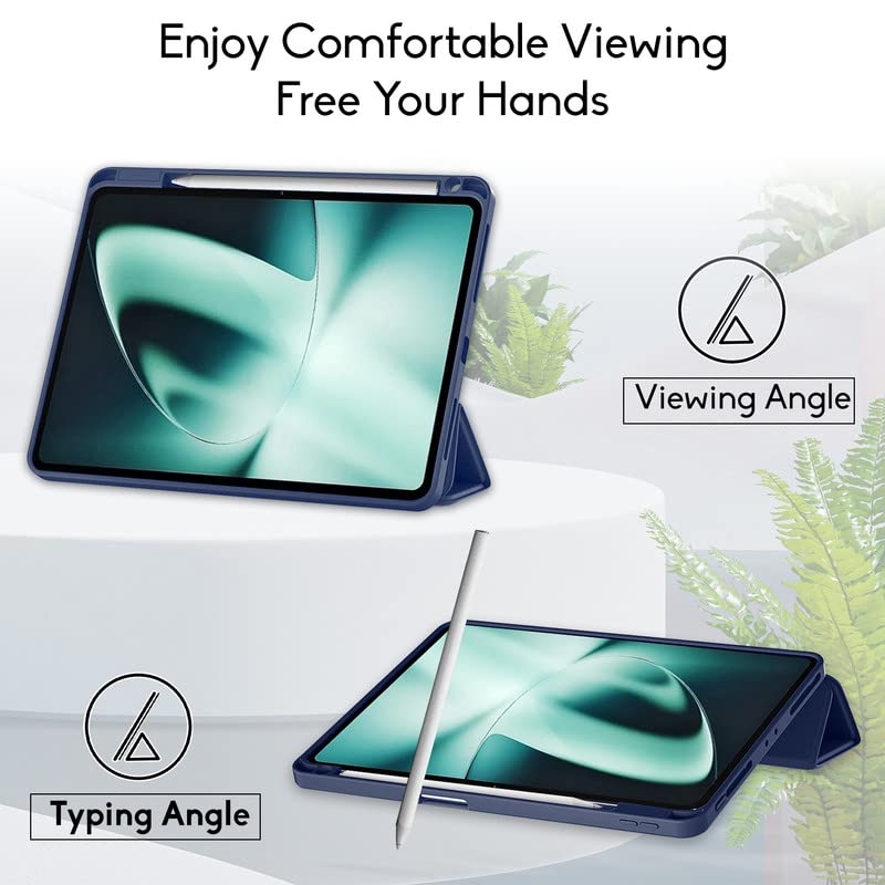 Robustrion Cover for OnePlus Pad Cover Case 11.61 inch Flip Stand Back Cover with Pencil Holder - Light Green Robustrion Cover for OnePlus Pad Cover Case 11.61 inch Flip Stand Back Cover with Pencil Holder - Light Green