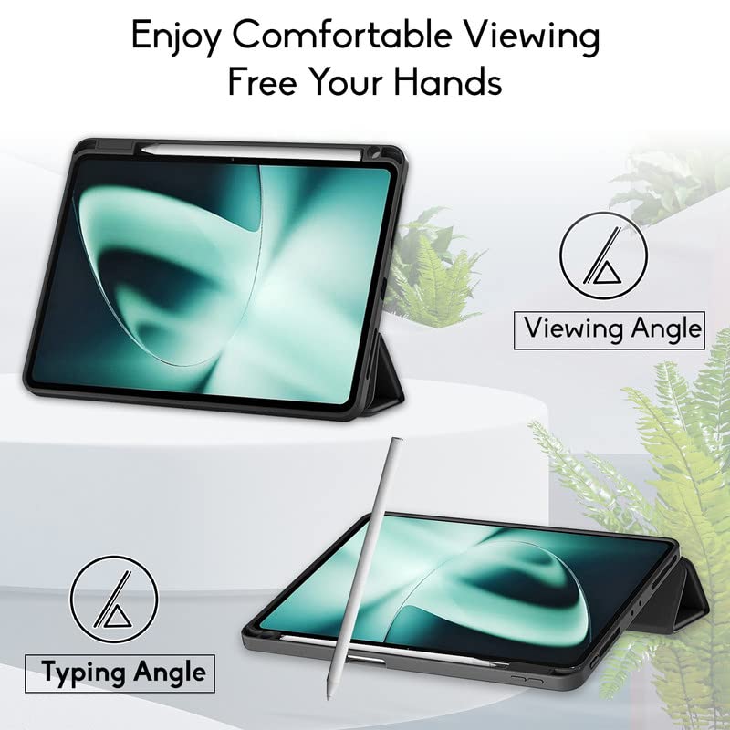 Robustrion Cover for OnePlus Pad Cover Case 11.61 inch Flip Stand Back Cover with Pencil Holder - Light Green Robustrion Cover for OnePlus Pad Cover Case 11.61 inch Flip Stand Back Cover with Pencil Holder - Light Green