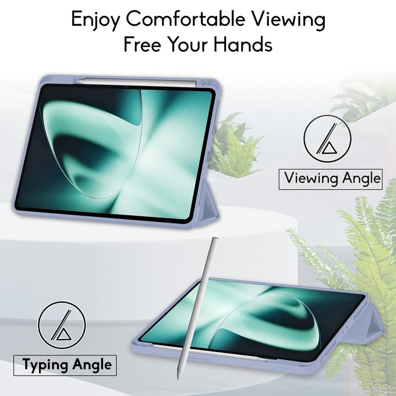 Robustrion Cover for OnePlus Pad Cover Case 11.61 inch Flip Stand Back Cover with Pencil Holder - Light Green Robustrion Cover for OnePlus Pad Cover Case 11.61 inch Flip Stand Back Cover with Pencil Holder - Light Green