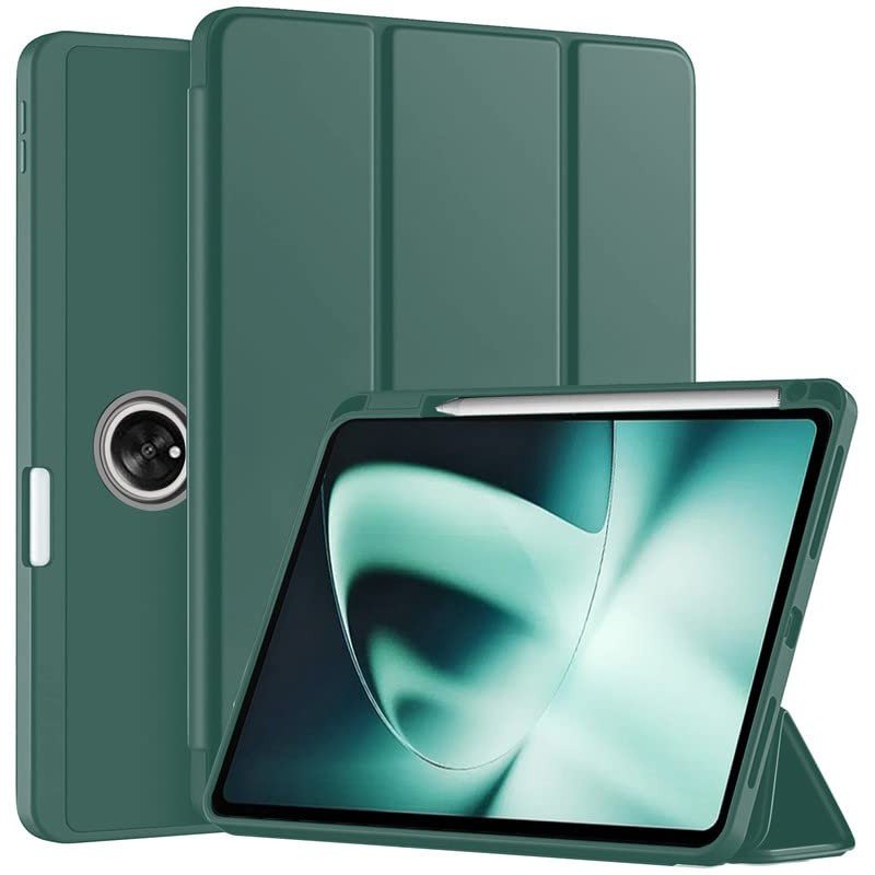 Robustrion Cover for OnePlus Pad Cover Case 11.61 inch Flip Stand Back Cover with Pencil Holder - Light Green Robustrion Cover for OnePlus Pad Cover Case 11.61 inch Flip Stand Back Cover with Pencil Holder - Light Green