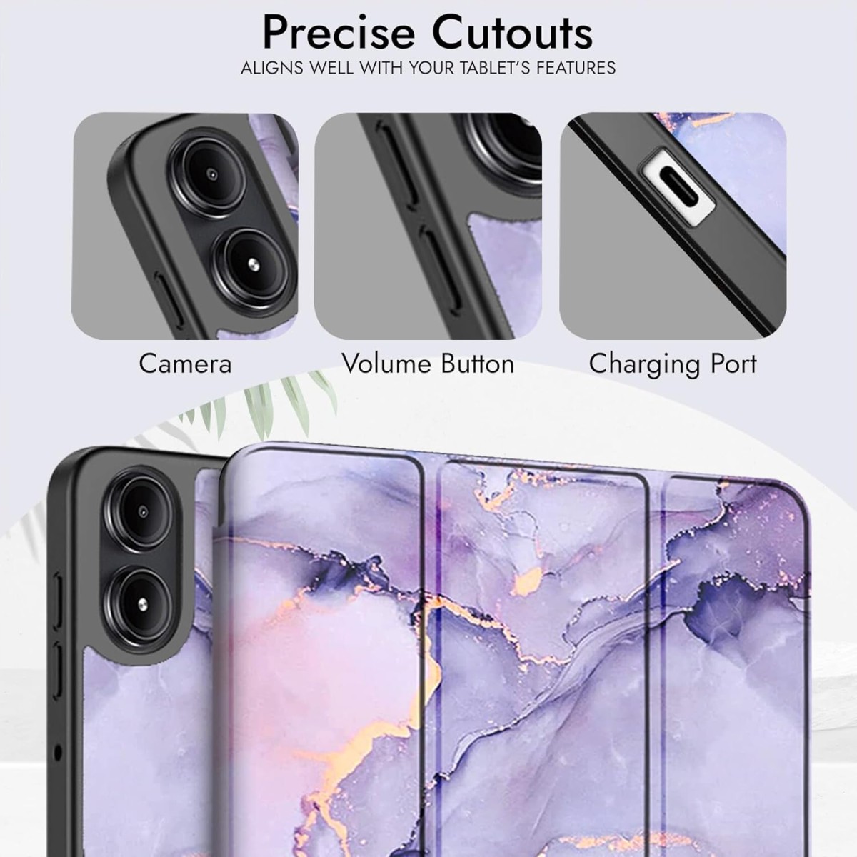 Robustrion Cover for Redmi Pad Pro 12.1 Cover Case, Flip Cover with Pencil Holder for Redmi Pad Pro 5G Tablet 12.1 inch [ Auto Sleep Wake Support] - Black