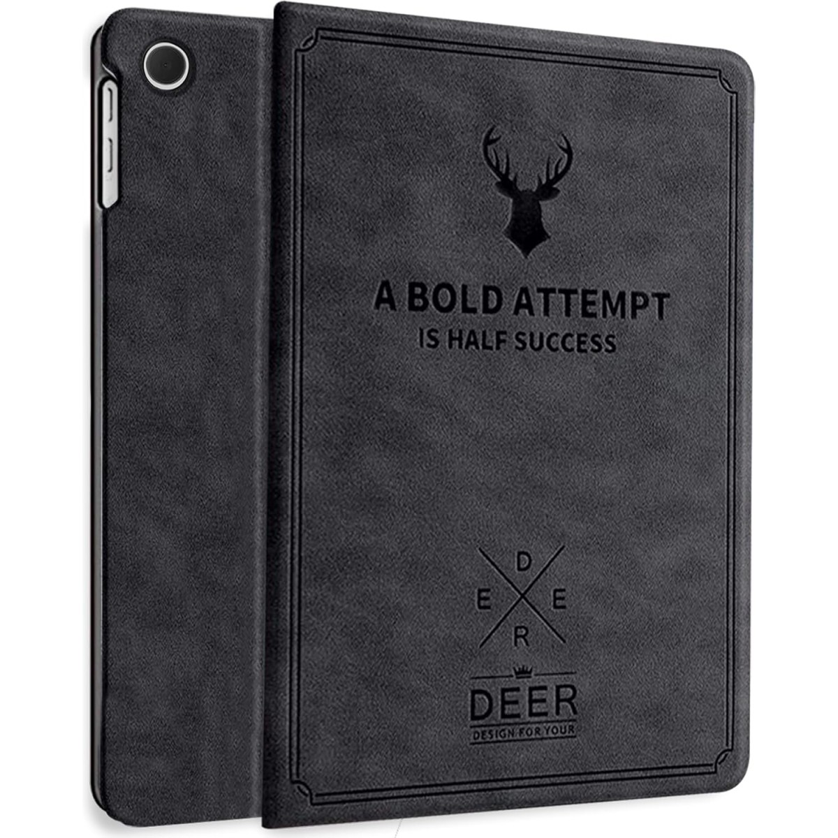 Robustrion Cover for Samsung Galaxy Tab A9+ Cover Case 11 inch, Deer Flip Cover Case for Samsung Tab A9 Plus Tablet Cover/Galaxy Tab A9+ Cover [SM-X210/X216B] - Blue