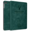 Robustrion Cover for Samsung Galaxy Tab A9 Cover Case 8.7 inch, Deer Pattern Flip Stand Cover Case for Samsung Galaxy Tab A9 Tablet Cover [SM-X110/X115/X117] - Dark Green