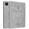 Robustrion Cover for Xiaomi Pad 6 11 inch Cover, Deer Pattern Flip Case Cover for Xiaomi Mi Pad 6 11 inch, Support Auto Sleep Wake - Black