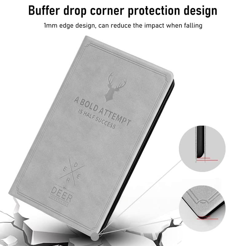 Robustrion Cover for Xiaomi Pad 6 11 inch Cover, Deer Pattern Flip Case Cover for Xiaomi Mi Pad 6 11 inch, Support Auto Sleep Wake - Black