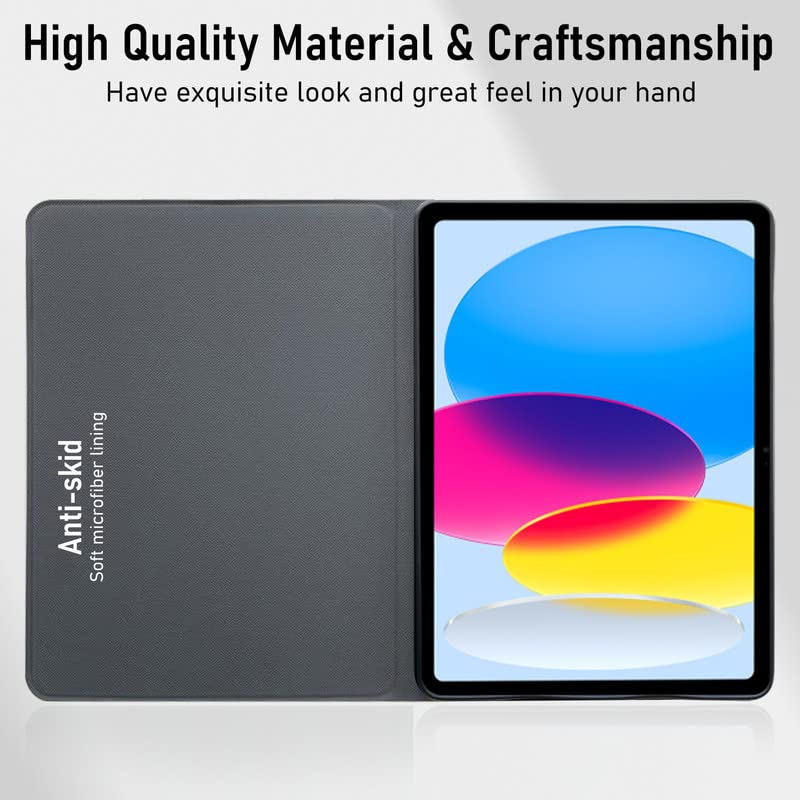 Robustrion Cover for iPad 11th Generation (A16) / 10th Generation Cover Case (2025/2022), Deer Pattern Flip Case Cover for iPad 11th Gen 11 inch / 10th Gen 10.9 inch [Auto Sleep Wake] - Blue