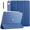 Robustrion Cover for iPad Air 5th Generation Cover / 4th Generation Smart Flip Case with Translucent Back - Black Robustrion Cover for iPad Air 5th Generation Cover / 4th Generation Smart Flip Case with Translucent Back - Black