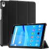Robustrion Smart Trifold Hard Back Flip Stand Case Cover for Lenovo Tab M8 8 inch HD/M8 2nd Gen/M8 2nd Gen FHD TB-8505F TB-8505X TB-8505FS TB-8705F Cover - Black