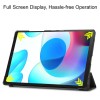 Robustrion Trifold Flip Stand Back Case Cover for Realme Pad 10.4 inch - Black