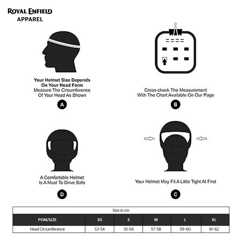 Royal Enfield Open Face MLG Riding Helmet with Clear Visor Matt Black & Grey, Size: L(59-60Cm) Impact Protection, Excellent Scratch Resistance, Anti-Microbial Fabric Royal Enfield Open Face MLG Riding Helmet with Clear Visor Matt Black & Grey, Size: L(59-60Cm) Impact Protection, Excellent Scratch Resistance, Anti-Microbial Fabric