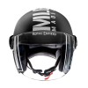 Royal Enfield Open Face MLG Riding Helmet with Clear Visor Matt Black & Grey, Size: L(59-60Cm) Impact Protection, Excellent Scratch Resistance, Anti-Microbial Fabric Royal Enfield Open Face MLG Riding Helmet with Clear Visor Matt Black & Grey, Size: L(59-60Cm) Impact Protection, Excellent Scratch Resistance, Anti-Microbial Fabric