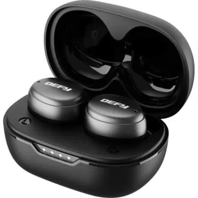 DEFY GravityX with 20 Hours Playback, ENC Technology & Beast Mode Bluetooth Headset (Spirit Black, In the Ear) DEFY GravityX with 20 Hours Playback, ENC Technology & Beast Mode Bluetooth Headset (Spirit Black, In the Ear)