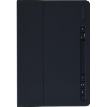 SAMSUNG Galaxy Tab S8 And Tab S7 Book Cover Keyboard Slim, Tablet Screen Protector, Lightweight, Mobile Workstation, Us Version,Wireless, Mystic Black