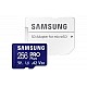 SAMSUNG PRO Plus microSD Memory Card + Adapter, 256GB MicroSDXC, Up to 180 MB/s, Full HD & 4K UHD, UHS-I, C10, U3, V30, A2 for Android Phones, Tablets, Action camera, Drone, MB-MD256SA/APC