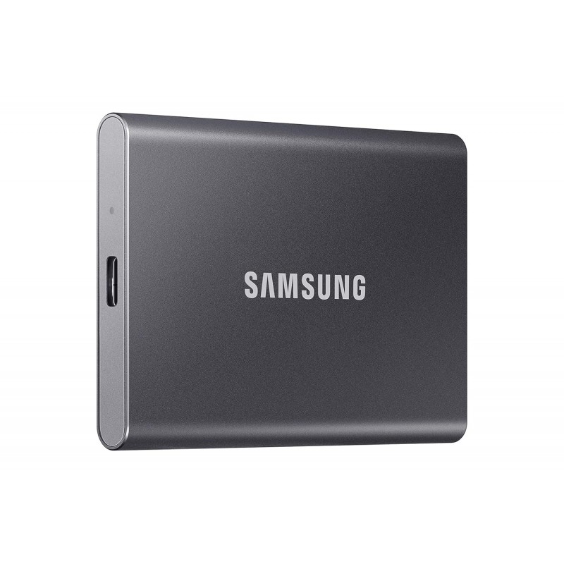 SAMSUNG T7 Portable SSD 500GB - Up to 1050MB/s - USB 3.2 External Solid State Drive, Gray (MU-PC500T/AM) SAMSUNG T7 Portable SSD 500GB - Up to 1050MB/s - USB 3.2 External Solid State Drive, Gray (MU-PC500T/AM)