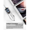 SENMAXU SMX-208 Dual Port Car Charger with 3 in 1 Cable Micro USB, Type C, V8 Cable (White) SENMAXU SMX-208 Dual Port Car Charger with 3 in 1 Cable Micro USB, Type C, V8 Cable (White)