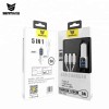 SENMAXU SMX-208 Dual Port Car Charger with 3 in 1 Cable Micro USB, Type C, V8 Cable (White) SENMAXU SMX-208 Dual Port Car Charger with 3 in 1 Cable Micro USB, Type C, V8 Cable (White)