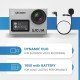SJCAM Legend SJ6 Sports Gyro Action Camera with 2"(5cm) Dual LCD Touch Screen, 1080p Resolution, Optical, Black
